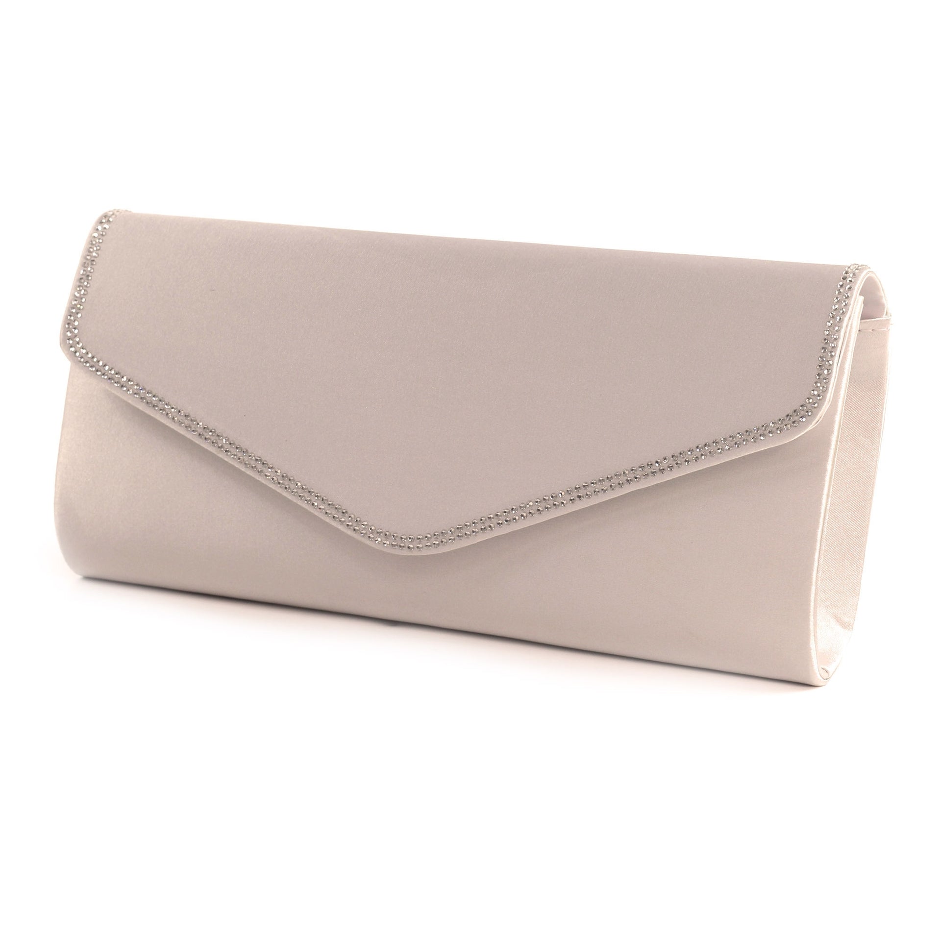 Tatiana Nude Clutch Bag