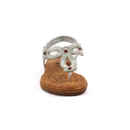 Iona Silver Sandal