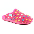 Montreal Pink Mule Slipper
