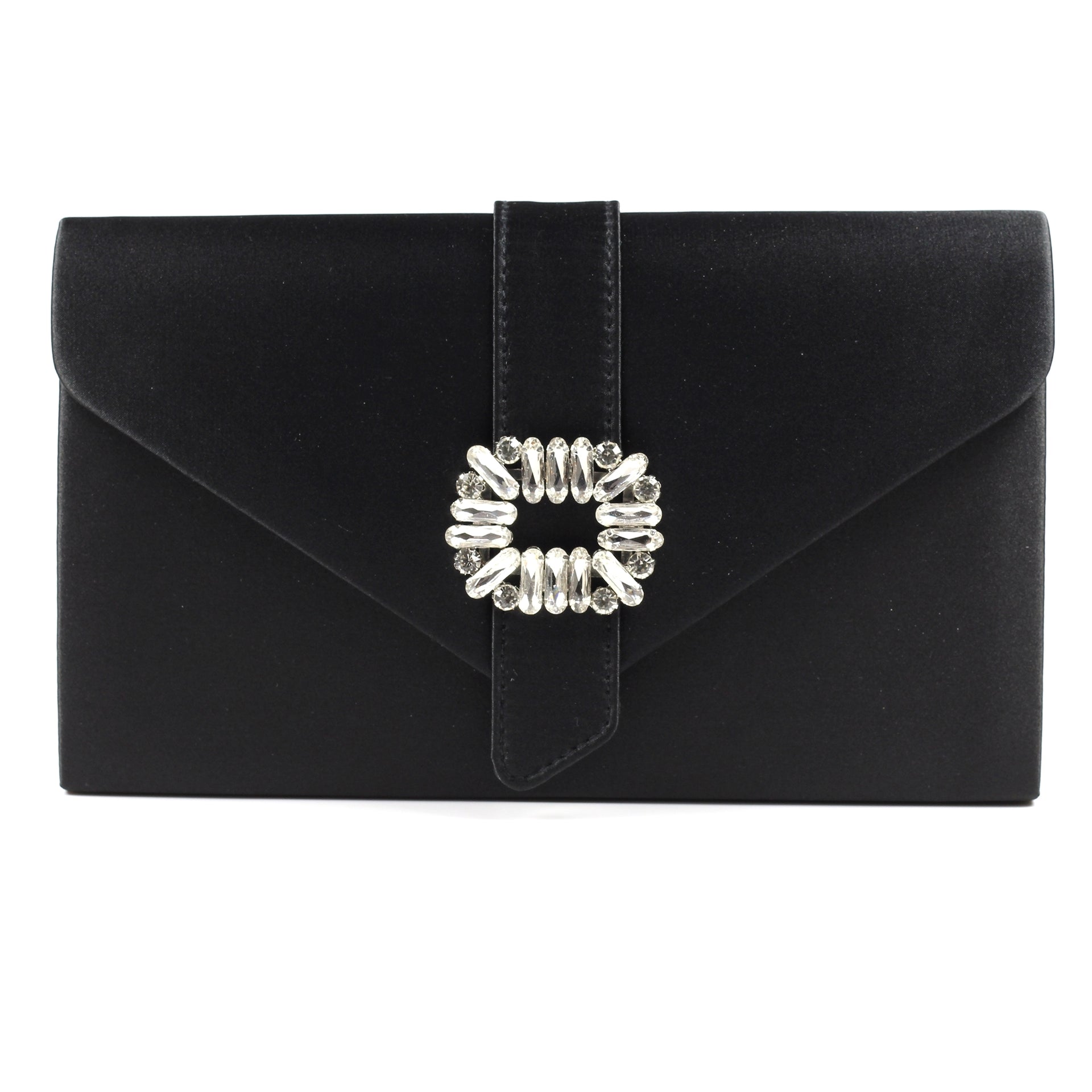 Venice Black Satin Bag