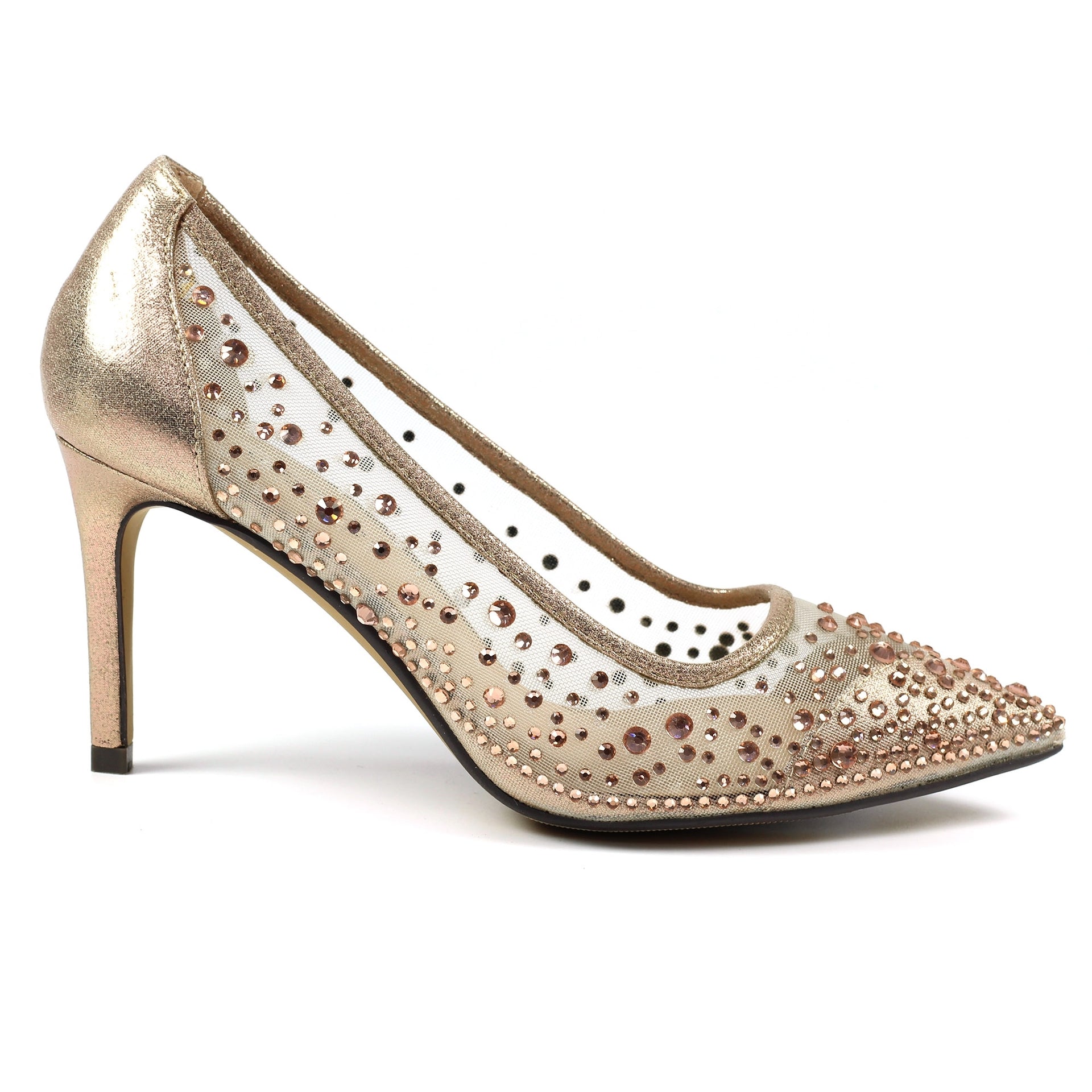 Argo Rose Gold Mesh Court