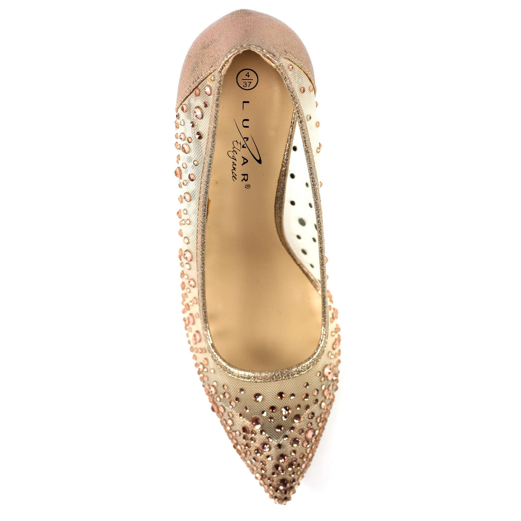 Argo Rose Gold Mesh Court