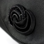 Ripley Black Satin Bag