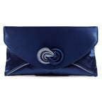 Ripley Blue Satin Bag