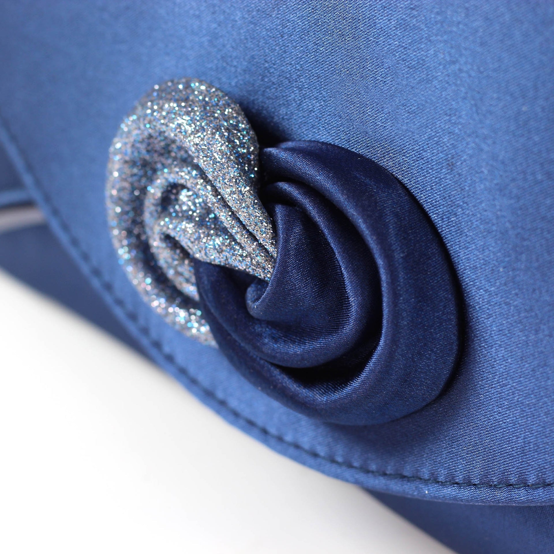 Ripley Blue Satin Bag