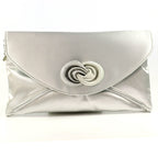 Ripley Silver Satin Bag