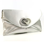 Ripley Silver Satin Bag