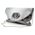 Ripley Grey Satin Bag
