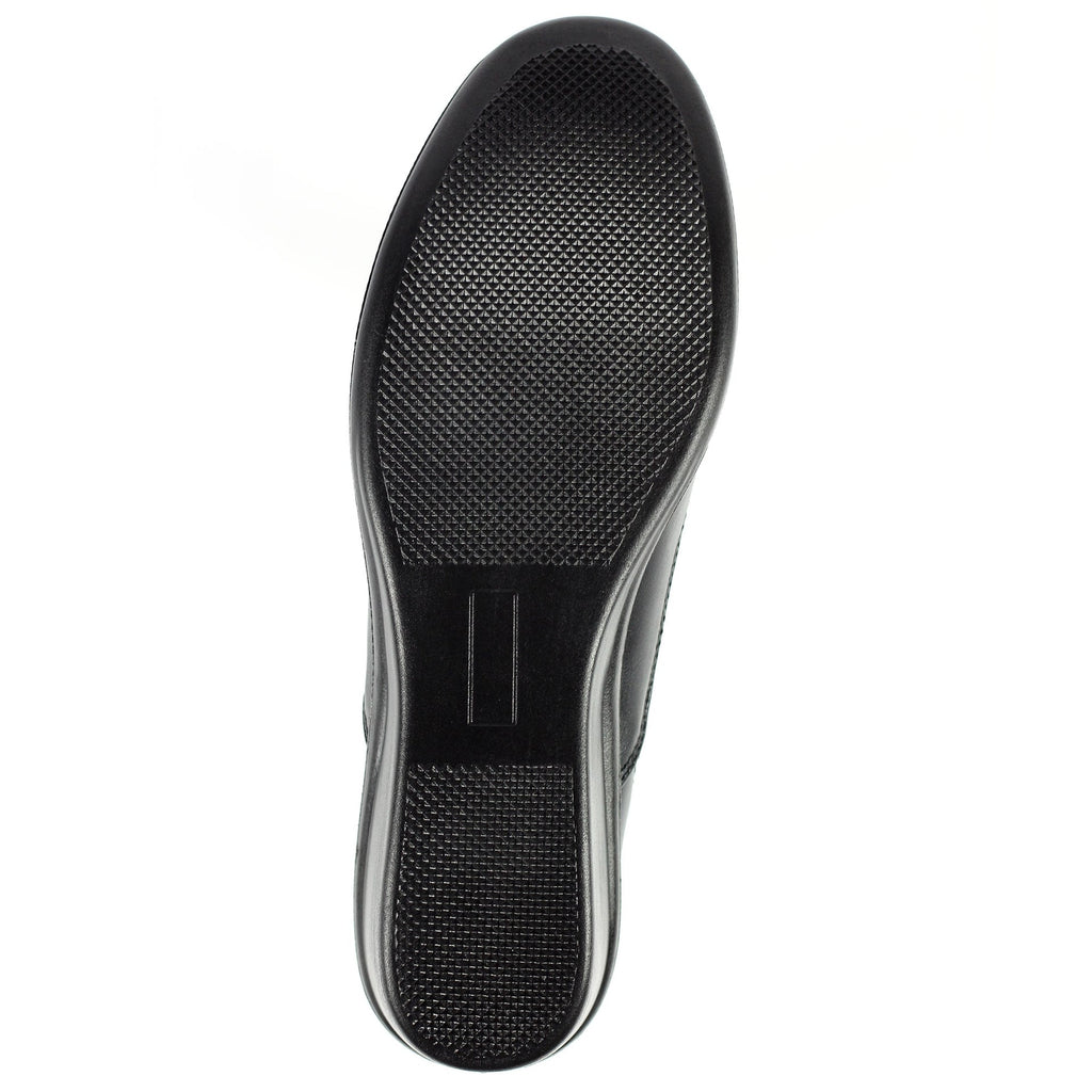 Deacon Black Comfort Shoe