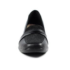 Esther Black Comfort Wedge Shoe