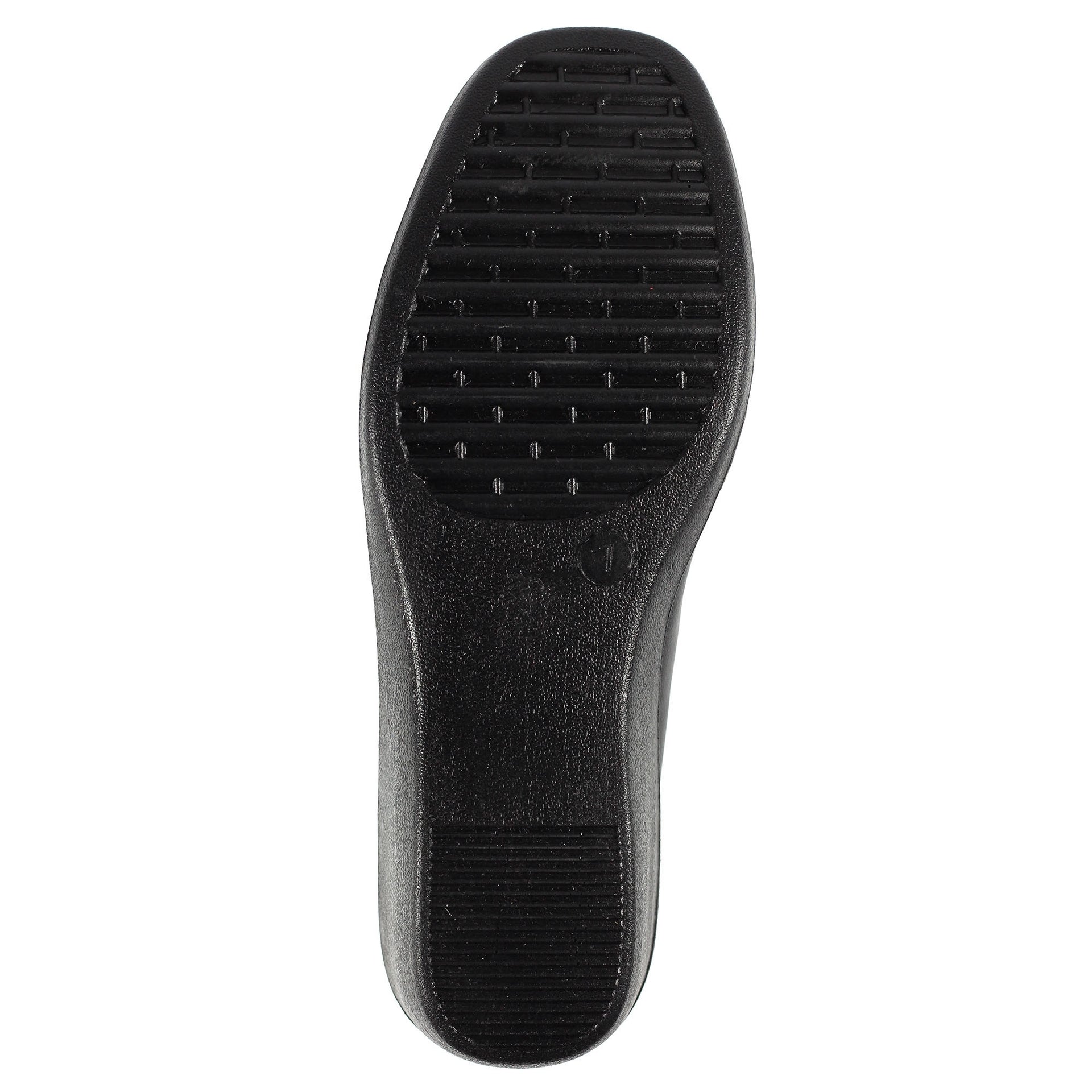 Esther Black Comfort Wedge Shoe