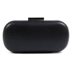 Francie Black Gemstone Clutch Bag