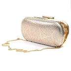 Francie Gold Gemstone Clutch Bag