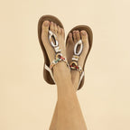 Bunton White Sandal
