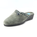 Michelle Grey Ocelot Slipper