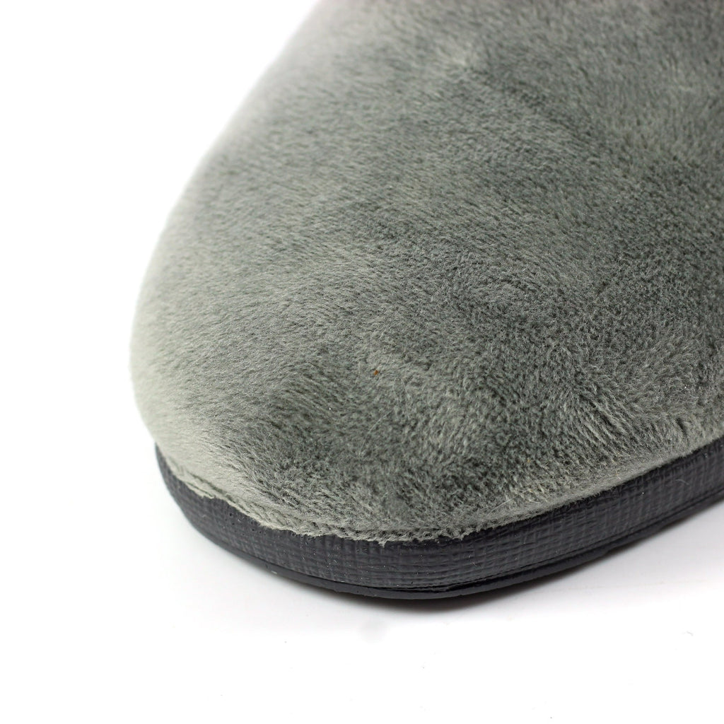 Michelle Grey Ocelot Slipper