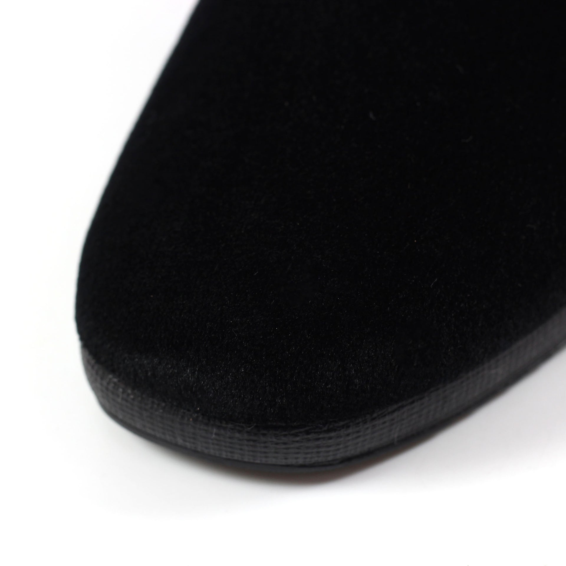 Michelle Black Ocelot Slipper