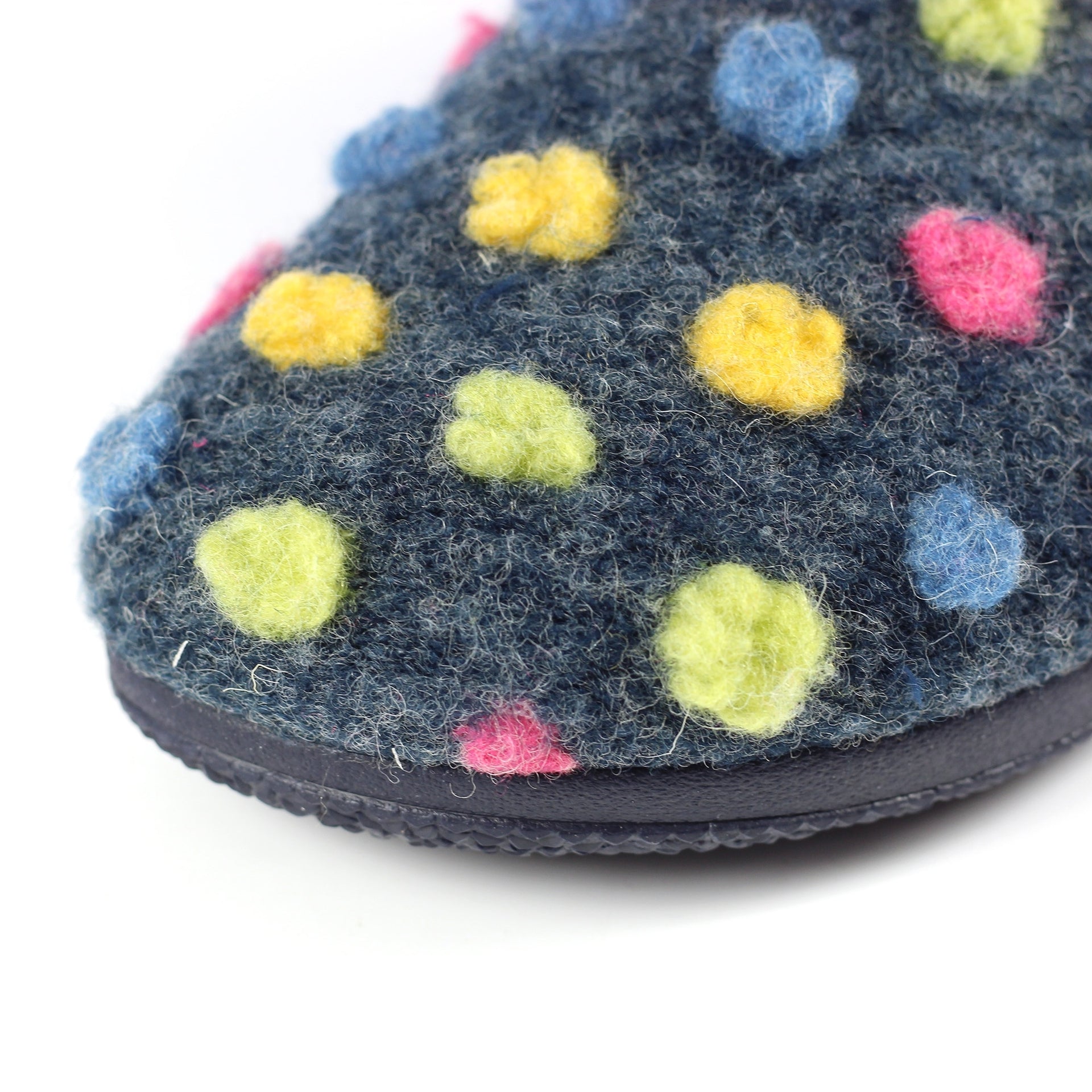 Montreal Blue Mule Slipper