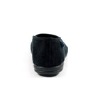 Jessie Black Leopard Pump Slipper
