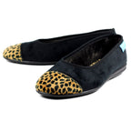Jessie Black Leopard Pump Slipper