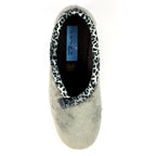 Paloma Grey Leopard Trim Slipper