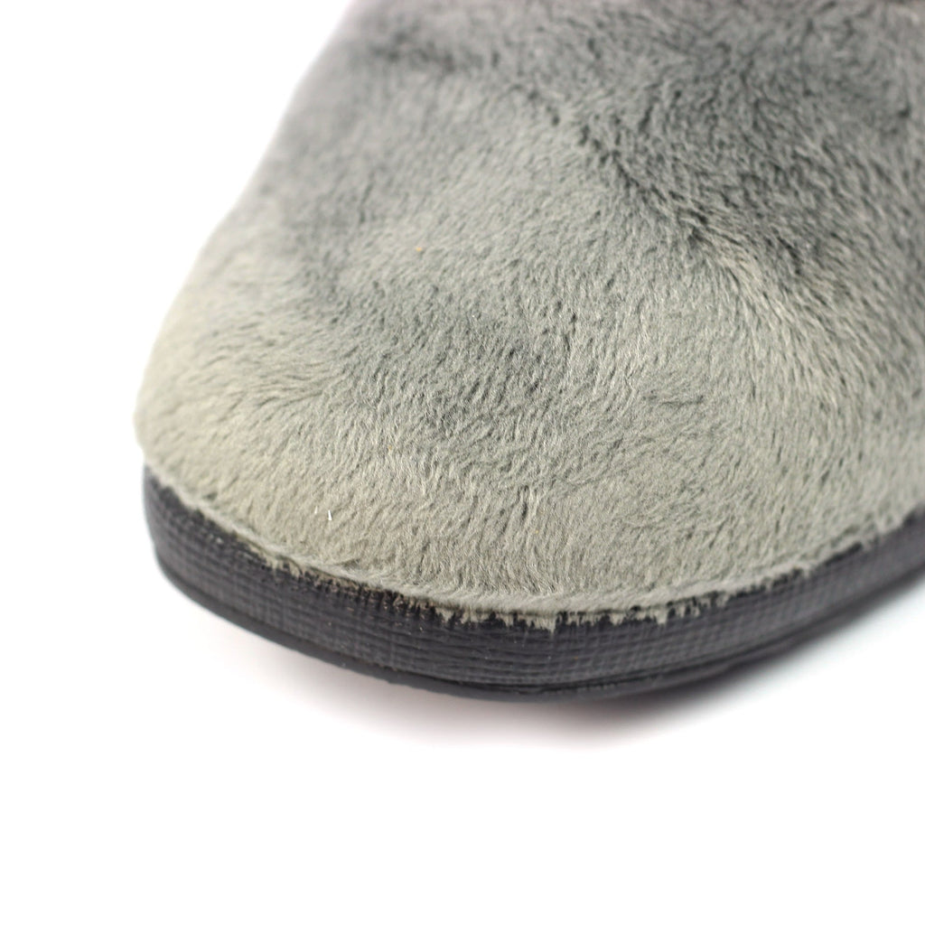 Paloma Grey Leopard Trim Slipper