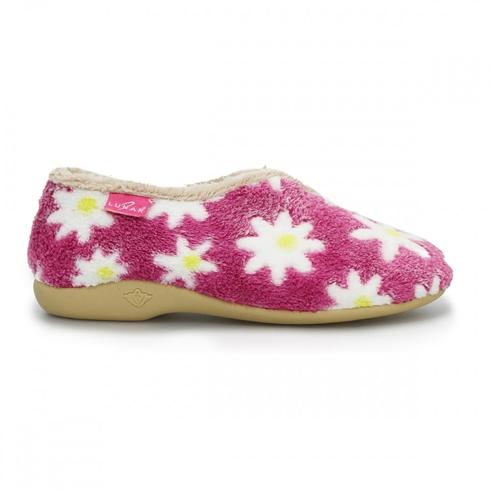 Daisy Pink Flower Slipper