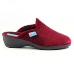Audrey Burgundy Mule Slipper