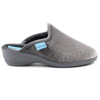 Audrey Grey Mule Slipper