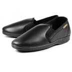 Trent Black Slipper