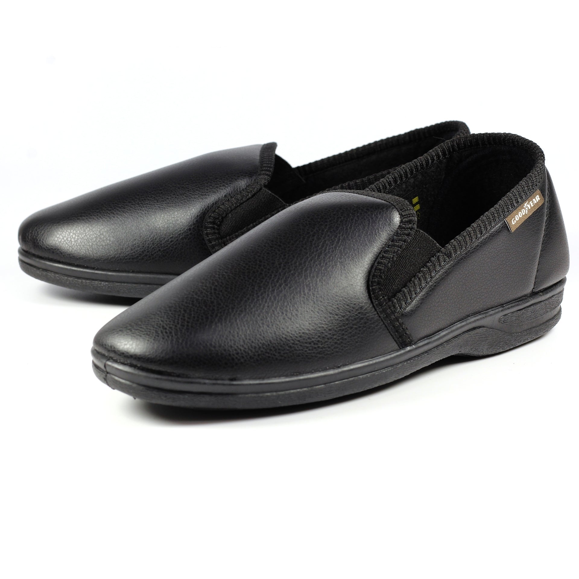 Trent Black Slipper