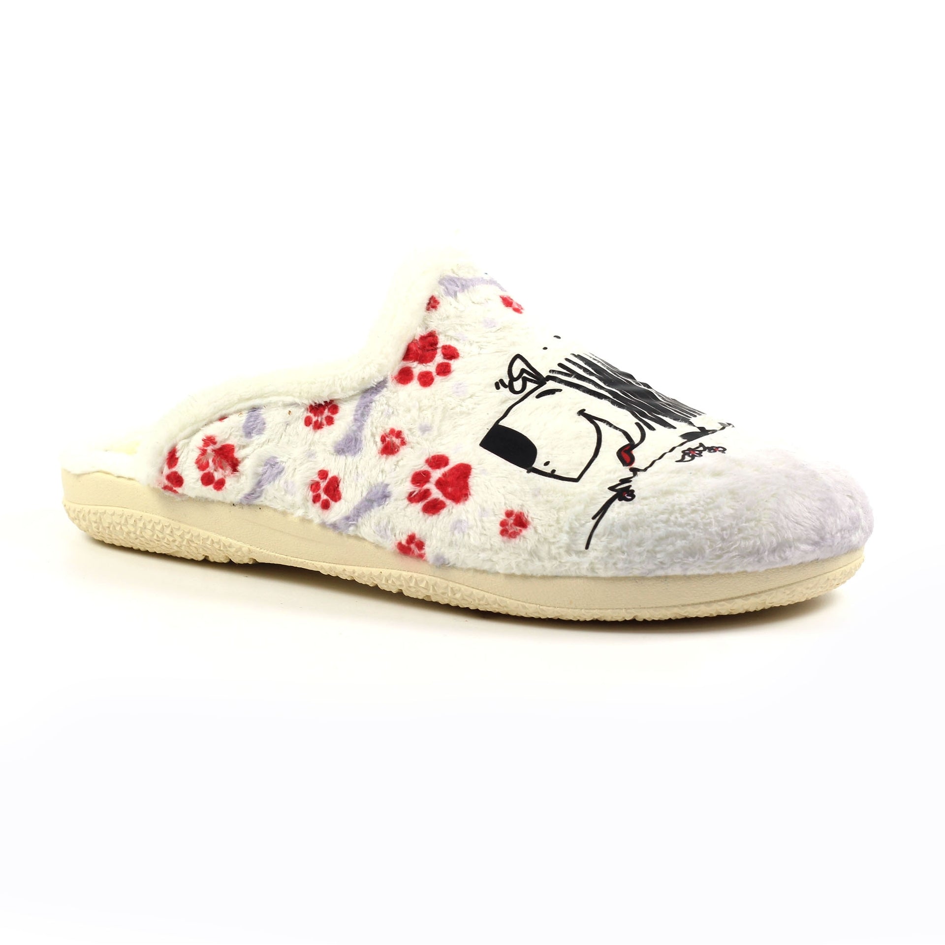 Eternity White Slipper
