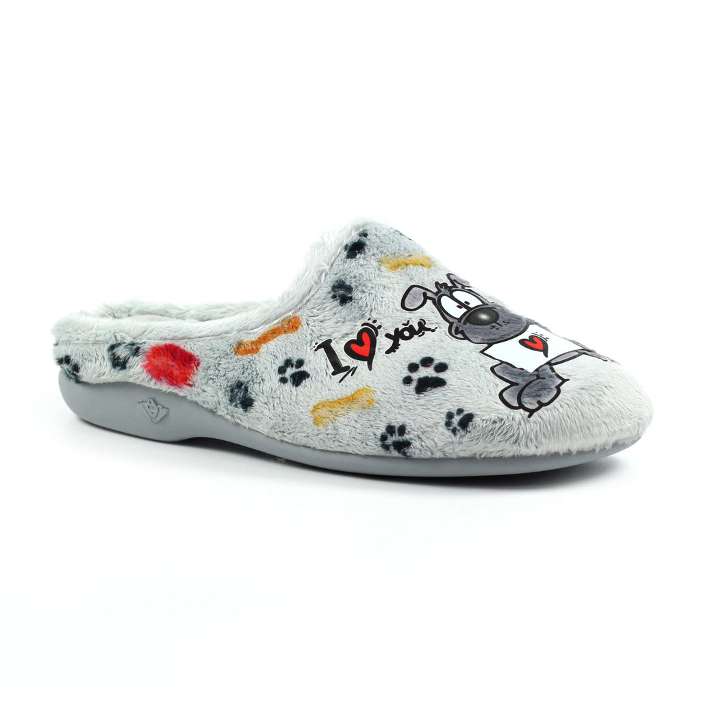 Euphoria Grey Slipper