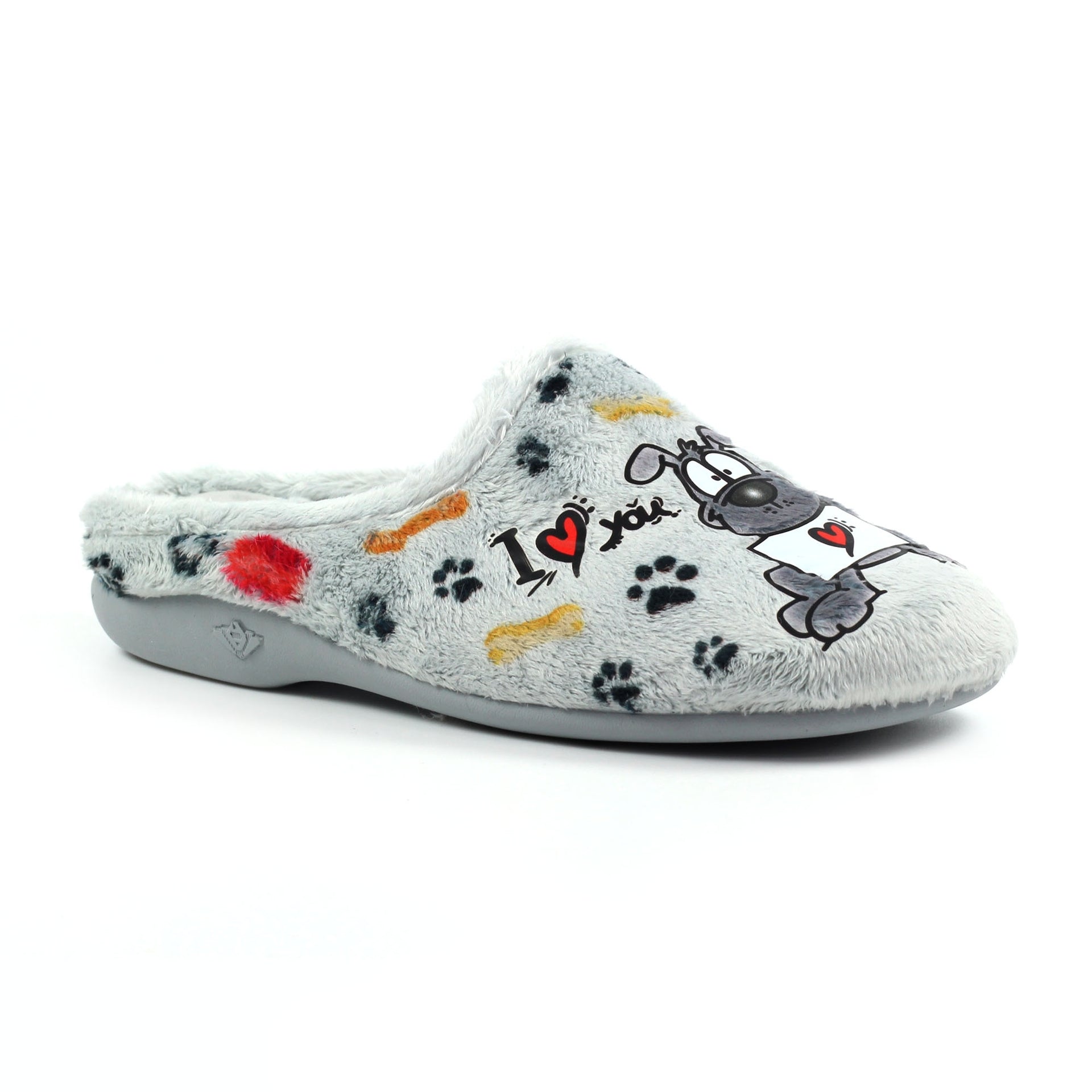 Euphoria Grey Slipper