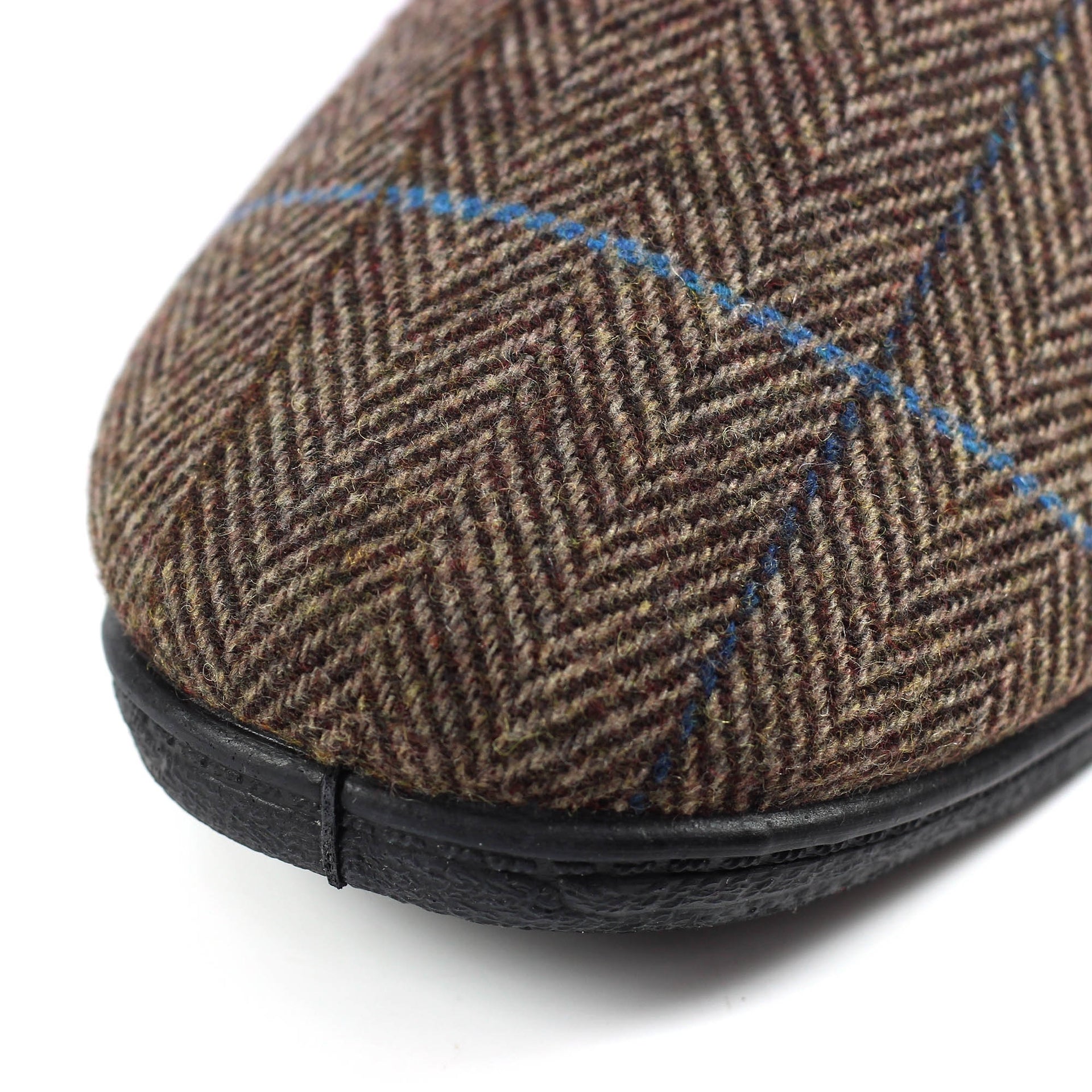 Harrison Brown Tweed Slipper
