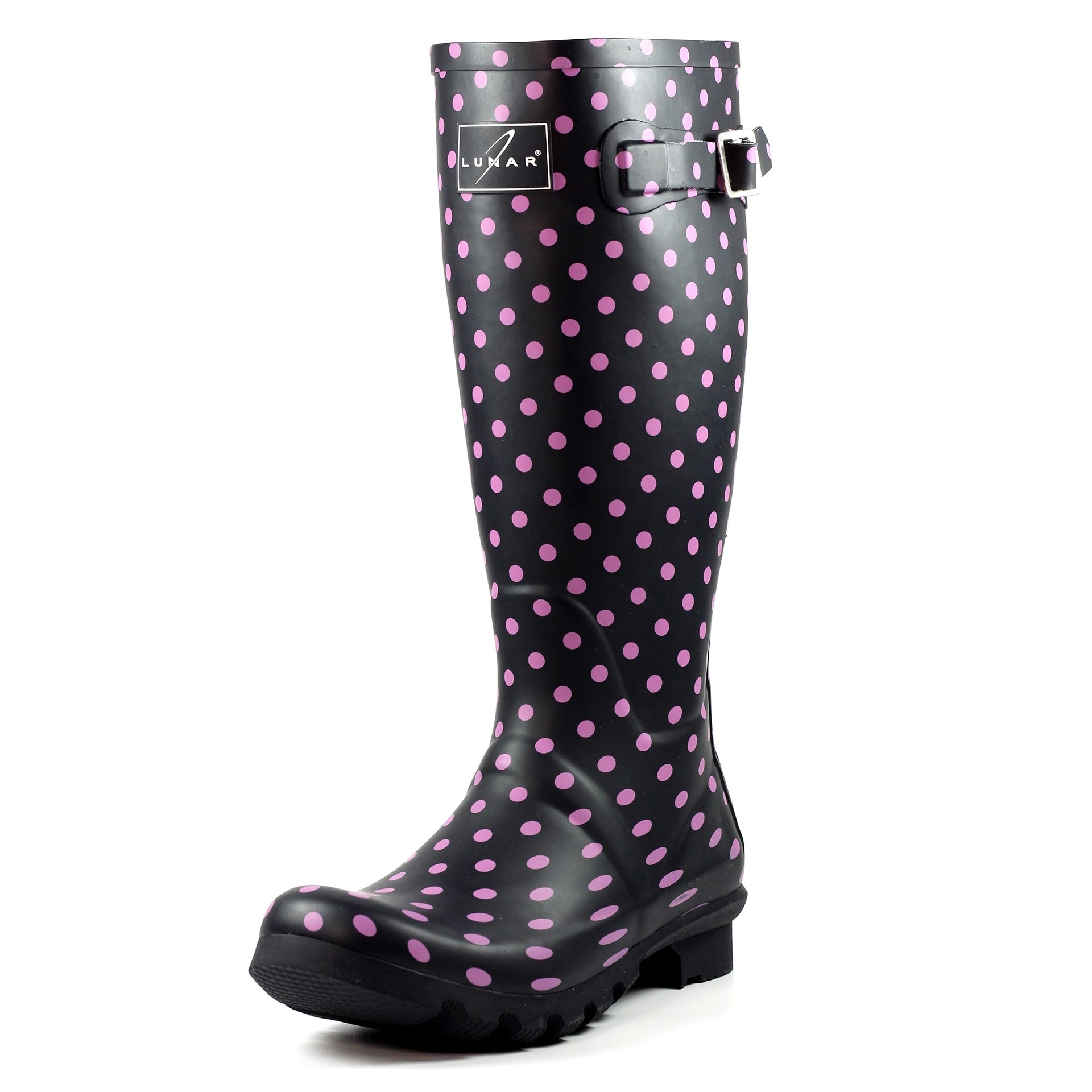 Blue Rubber Spot Wellington
