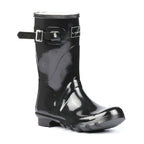 Sweden Black Mid-Calf Wellington