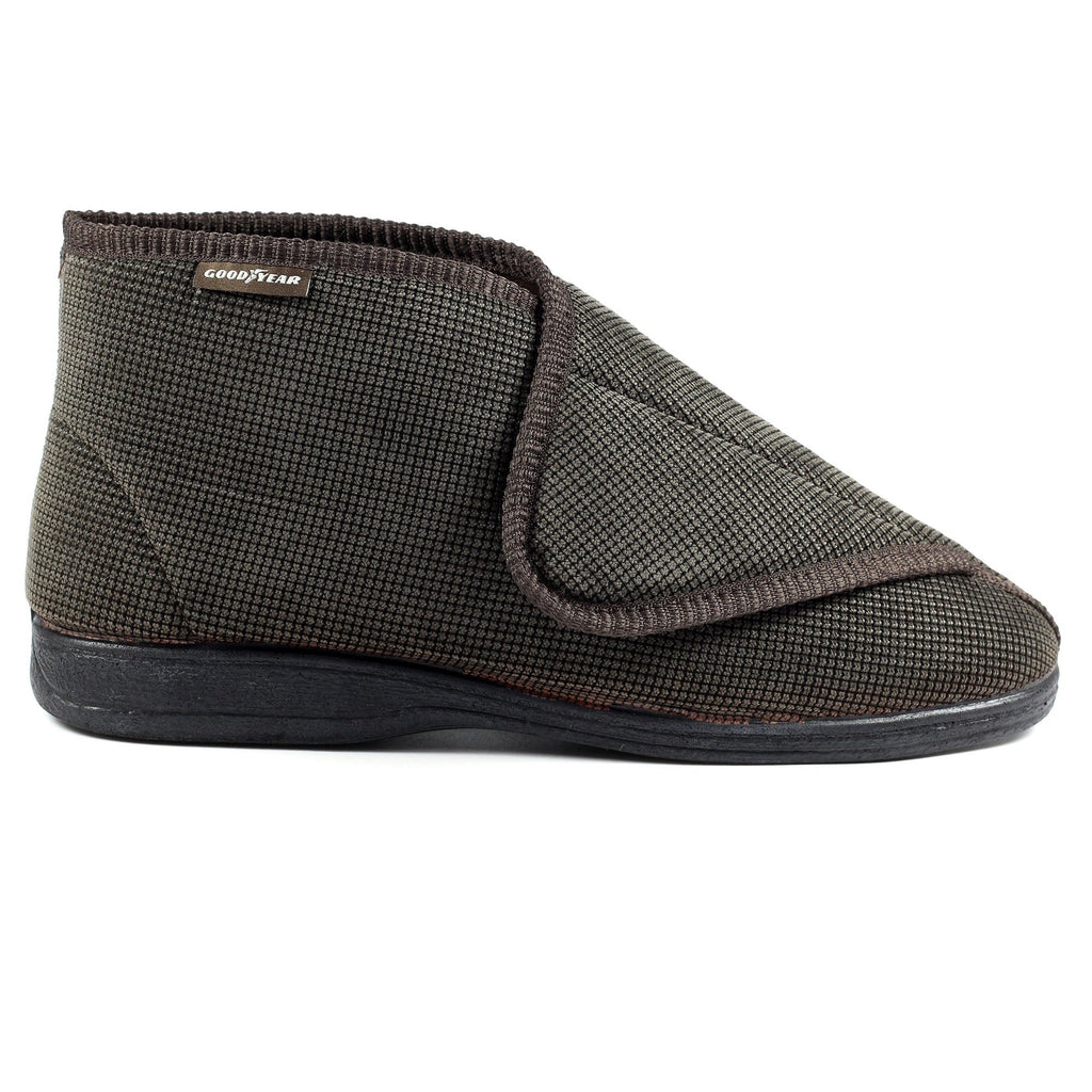 Drake Brown Bootee Slipper