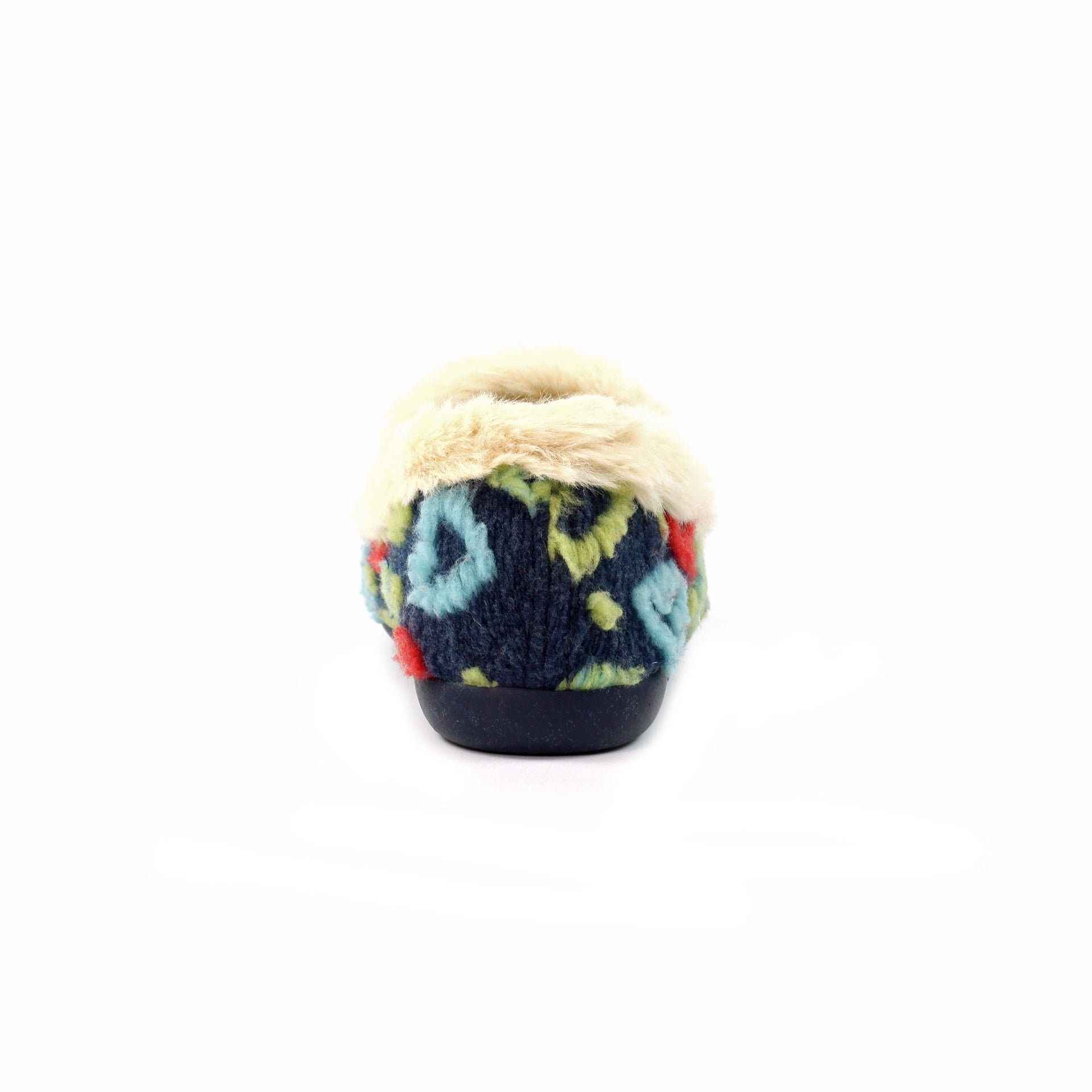 Truffle Navy Full Slipper