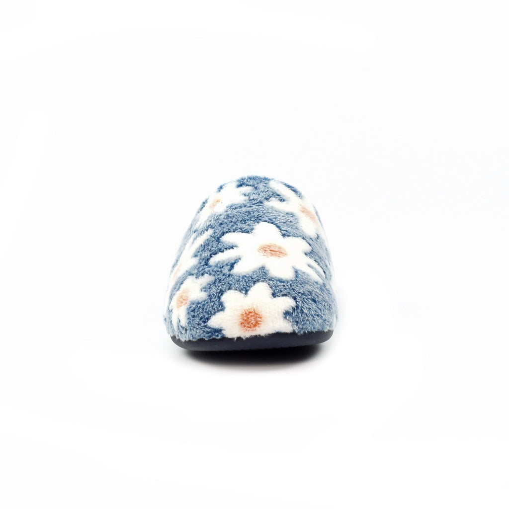 Plumeria Blue Slipper