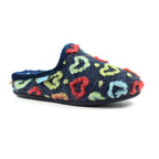 Valentine Navy Mule Slipper