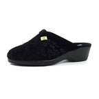 Amaretto Black Mule Slipper