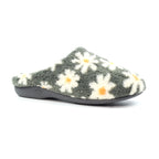 Plumeria Grey Slipper