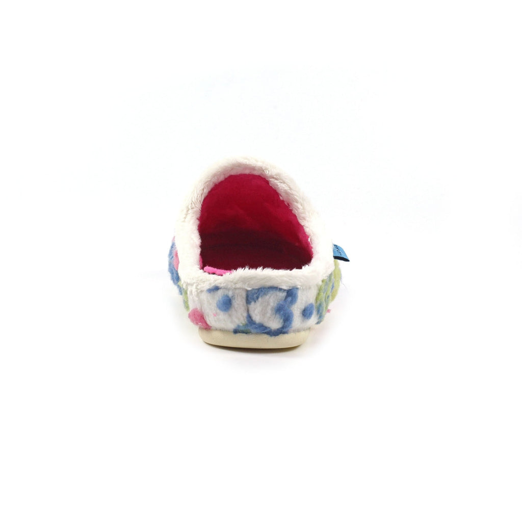 Valentine White Mule Slipper