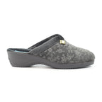 Amaretto Grey Mule Slipper