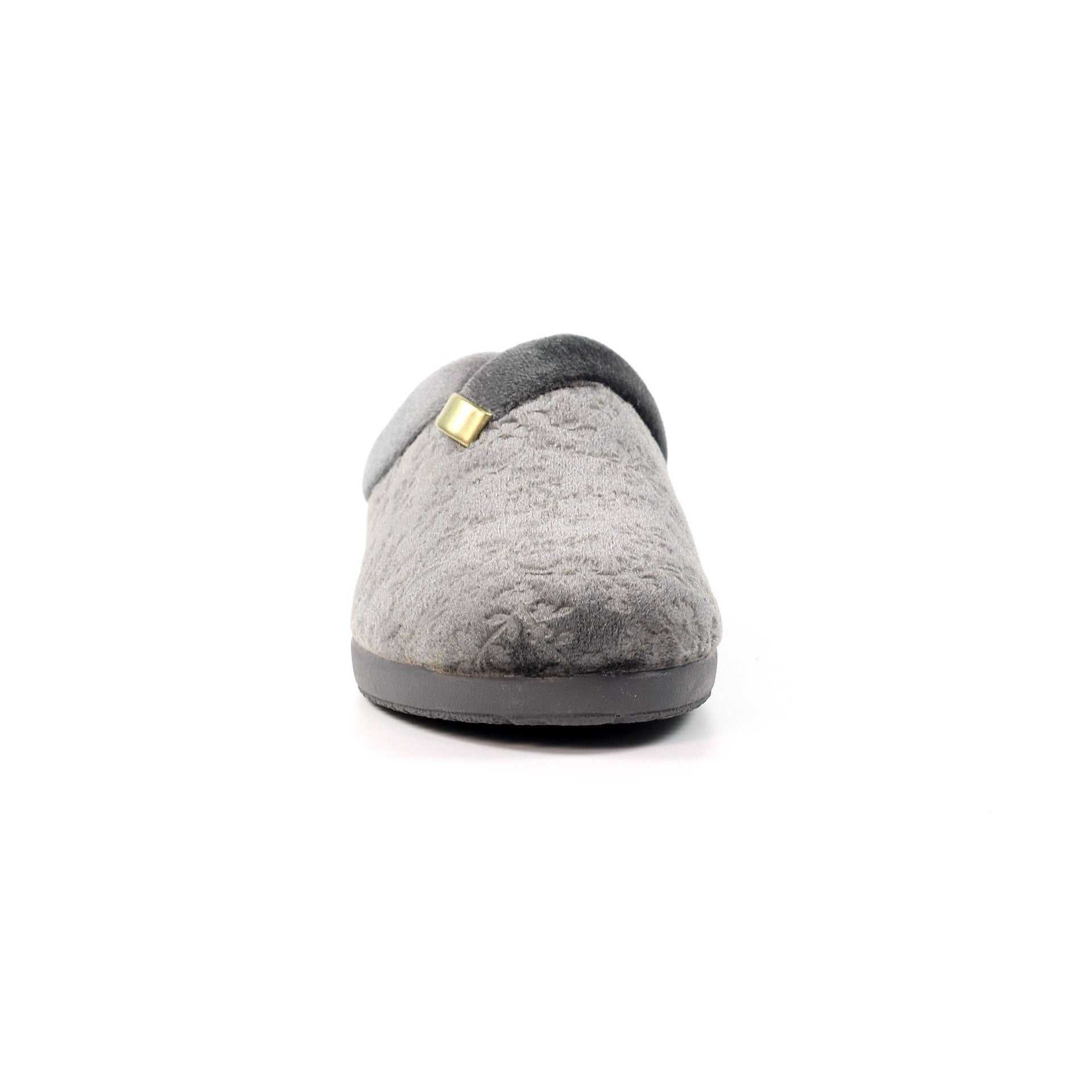 Amaretto Grey Mule Slipper