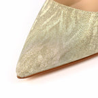 Janine Gold Slingback Heel