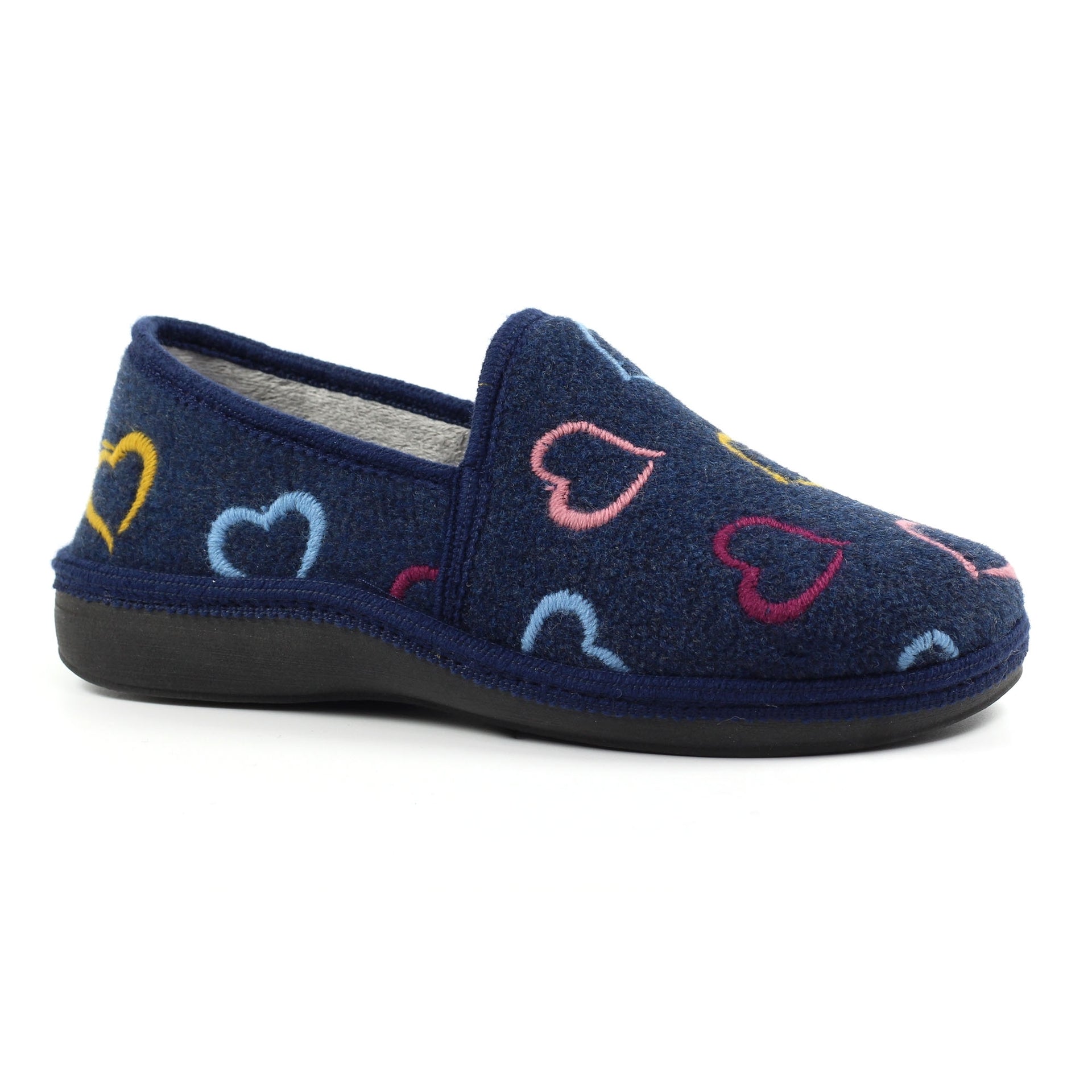 Joyful Navy Slipper
