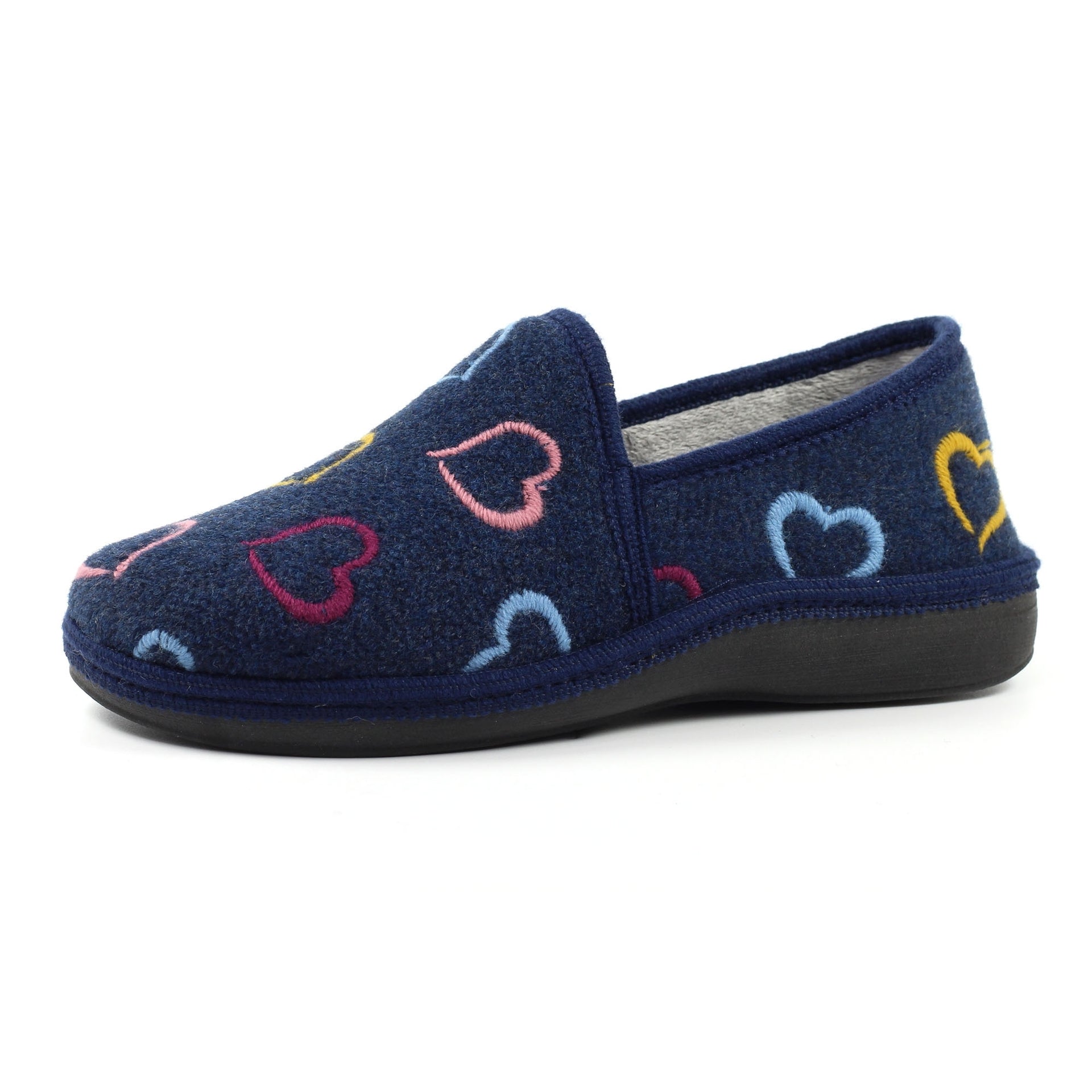 Joyful Navy Slipper