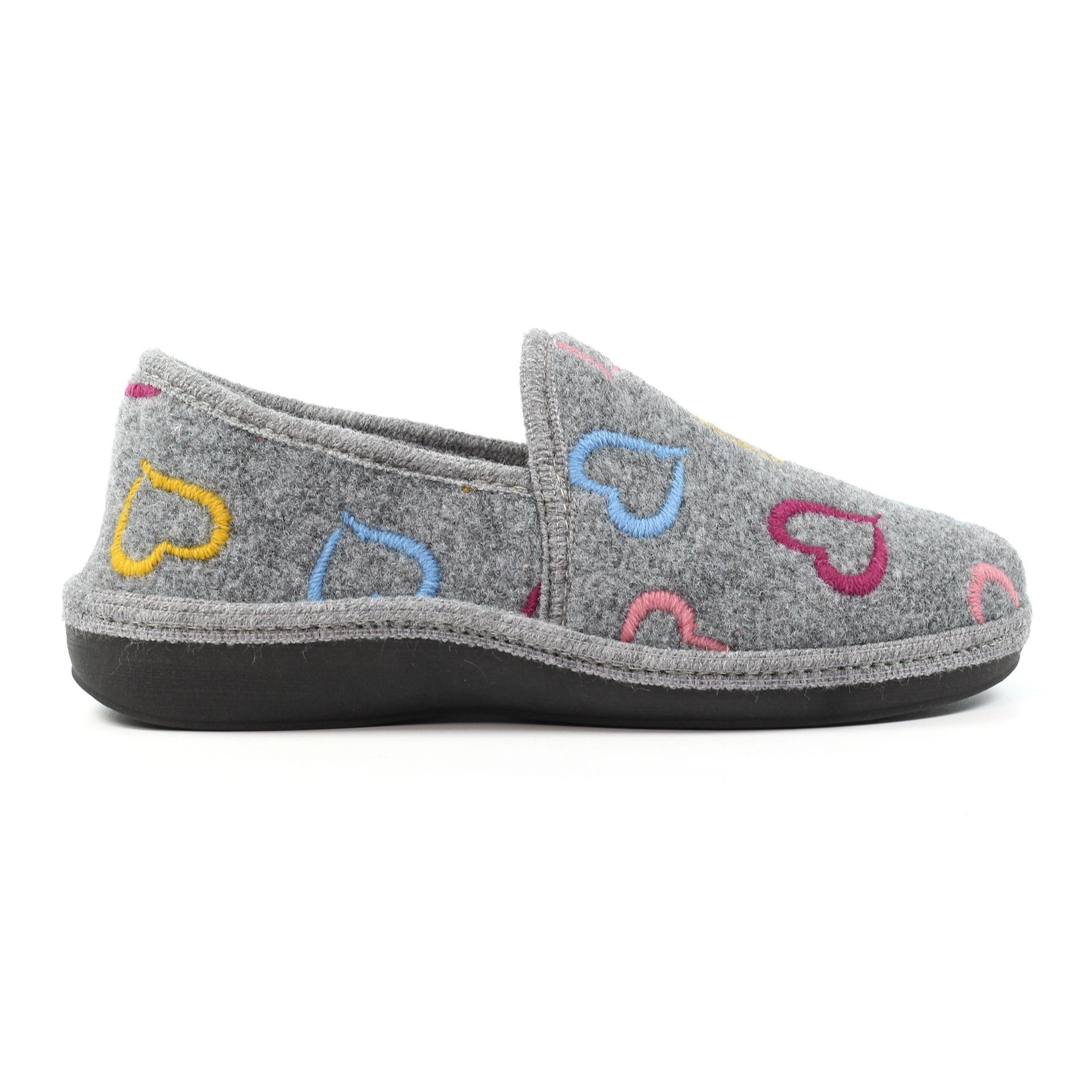 Joyful Grey Slipper
